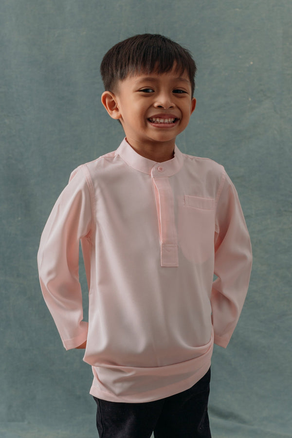 Kids AR-018 Cekak Musang Pastel Kurta